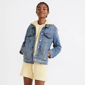 Madewell The Jean Jacket in Medford Wash